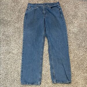 Levi's Relaxed Fit Blue Jeans for Men - 36" inseam